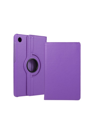 Lenovo Tab M10 Tb-328f 3. Jenerasyon Uyumlu Zore Dönebilen Standlı Kılıf-mor