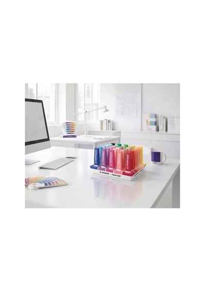 Stabılo Boss Original X Pantone Highlighter Seti 30 Renk 70/30-6 Çok Renkli