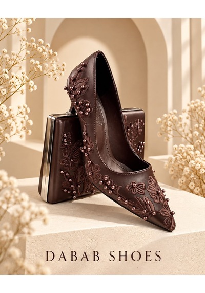 Dabab Shoes Vıanel Kadın Acı Kahve Çiçek Nakışlı İnci Detaylı Sivri Burun 7 Cm Kadeh Topuklu Stiletto Ayakkabı Ve Abiye Çanta Kahverengi Dabab Shoes Vıanel Kadın Acı Kahve Çiçek Nakışlı İnci Detaylı Sivri Burun 7 Cm Kadeh Topuklu Stiletto Ayakkabı Ve Abiye Çanta Kahverengi