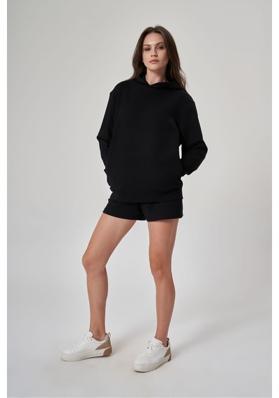 Ayessa Kadın Sweatshirt 1529112 Siyah