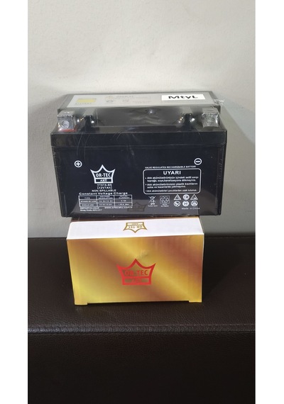 Yuki Crypto 50 Uyumlu Kaliteli Hazır Şarjlı Akü 12 V 7 Ah