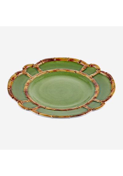 Yeşil Melamin Yemek Tabağı 28 Cm