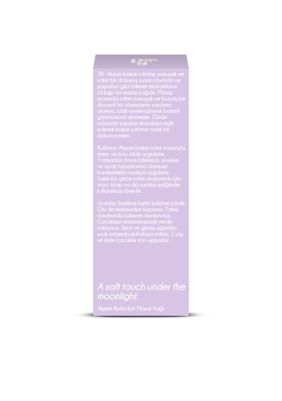Moon Kiss Roller Stick - Lavantalı Uyku Öncesi Rahatlatıcı Masaj Yağı