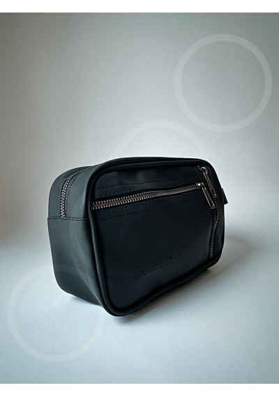 Ogdo - Erkek Siyah Deri Portföy Clutch Ve Günlük El Çantası - 5012 Siyah