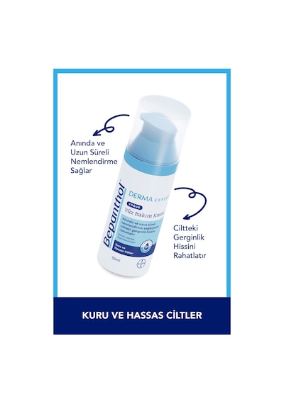 Bepanthol Derma Expert Yoğun Nemlendirici Yüz Bakım Kremi