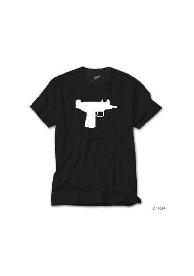 Uzi Siyah Tişört Siyah