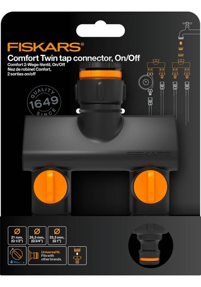 Fiskars Comfort 2 Yollu Valf, On/off