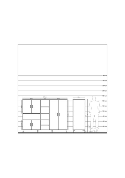 Kronos Dolap 13 Raflı 6 Kapaklı 220x59x163 Antrasit-çam/antrasit Atlas Çam/antrasıt - Antrasıt Kronos Dolap 13 Raflı 6 Kapaklı 220x59x163 Antrasit-çam/antrasit Atlas Çam/antrasıt - Antrasıt