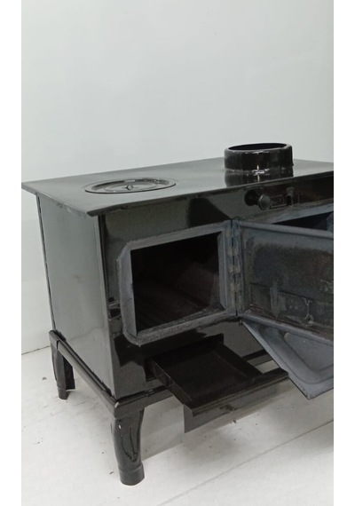 Fırınlı Karavan Kamp Sobası Odun Uyumlu Taşınabilir Mini Soba