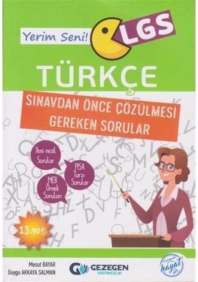 LGS Türkçe Sınavdan Önce Çözülmesi Gereken Sorular / Mesut Bayar