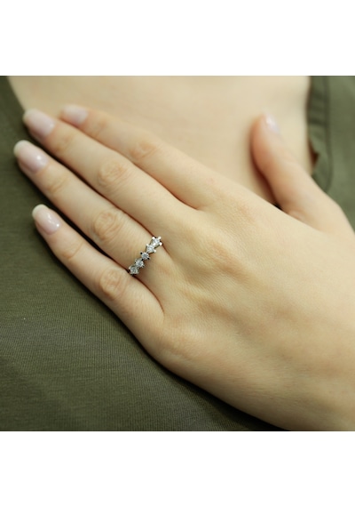 Lova G Renk 0,33 Karat Pırlanta Beştaş Yüzük - 1070072