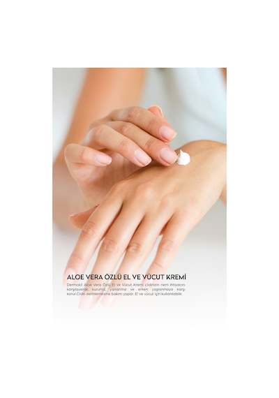 Dermokil Aloe Vera El ve Yüz Kremi 2 x 300 ML