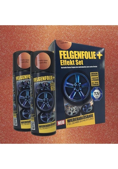 Jant Folyo - Efekt Set - Firebelly Copper Crystal Effect