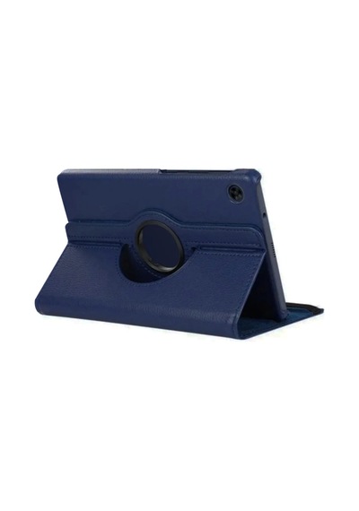 Samsung Galaxy Tab A11 360 Tablet Deri Kılıf - Lacivert Tdrtr