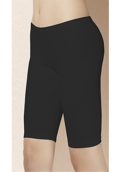 Doreanse 9901 Kadın Modal Uzun Paça Siyah Boxer Şort