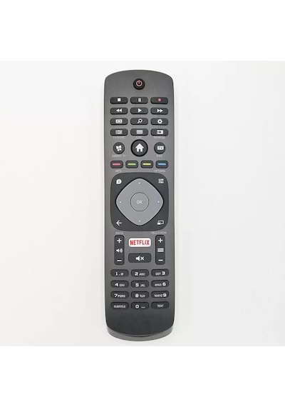 Philips Uyumlu Netflix Tuşlu LCD LED Smart TV Kumanda