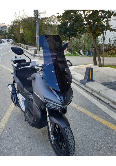 Motocam Falcon Trex 188 Ön Cam 2022-2026 Model 75cm Siyah Renkli 4mm Uzun