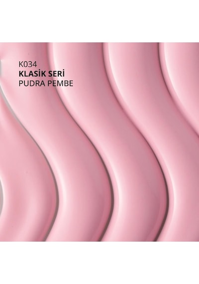 Kalıcı Oje K034, Pudra Pembe, 4 Ml Diğer