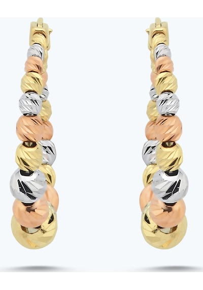 Altınbaş Altın Halka Küpe Kpem0034-25646