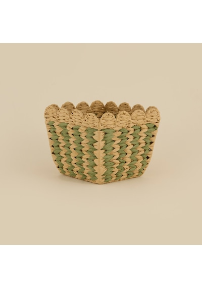 Karaca Home Knit Dekoratif Sepet Organizer 40x28x19 Cm Kahverengi