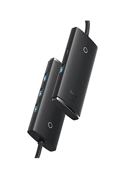 Ayrex Baseus Lite 4in1 Multifonksiyonel Type-c Hub Dock Station Siyah