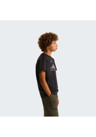 The North Face B Mountaın Nıght Relaxed Ss Tee Genç Tişört Nf0a8g1ujk31 Siyah