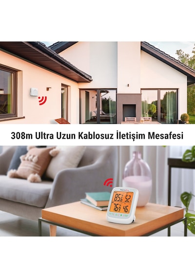 Thermopro Tp260b Mini Iç Mekan Dijital Sıcaklık Ve Nem Ölçer Termometre