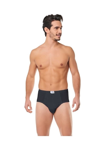 Seher 12'li Paket Erkek Slip Siyah