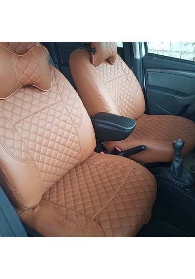 Dacia Duster Araca Özel Deri Oto Koltuk Kılıfı (500533822)