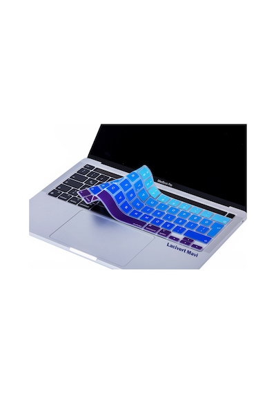 Apple Uyumlu MacBook Pro TouchBar Klavye Koruyucu 13inc 16inc Türkçe Baskılı