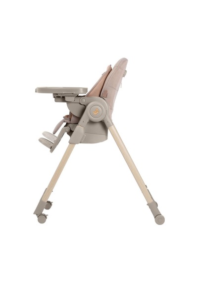 Maxi-Cosi Minla Plus 6'sı Bir Arada Ahşap Görünümlü 4 Tekerlekli Mama Sandalyesi Elegance Terra