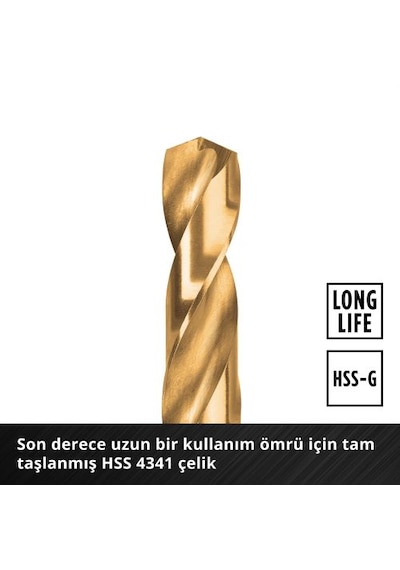 Einhell Metal MatkapUç Seti 19 Parça  - 49427019