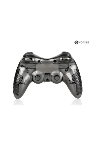 2.4g Ps1 Ps2 Ps3 Pc Android Tv Tv Box Android Telefon Uyumlu Titreşimli Kablosuz Joystick Siyah
