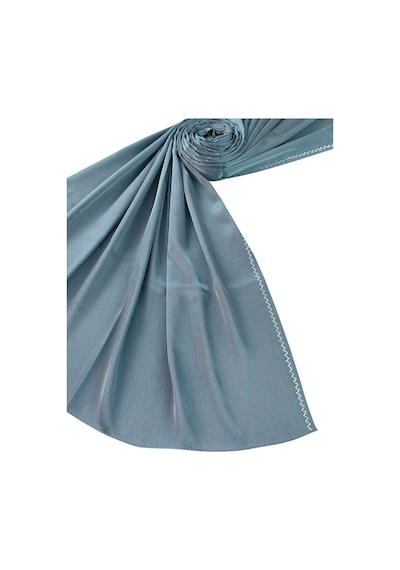 Mim Eşarp Mısırlı Eşarpları Taşlı Jan Jan Abiye Şal 75x190 Cm Duman