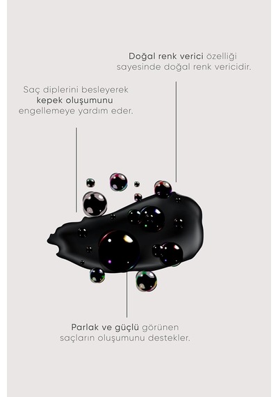 Organik Renk Koruyucu Siyah Şampuan, Isırgan Otu Ve Siyah Ceviz Özlü, Boyalı Saçlar İçin Doğal Renk Koruma, Parabensiz Ve Glutensiz, 350 Ml