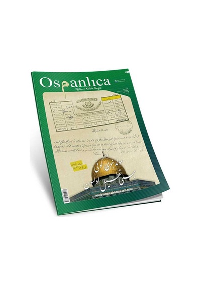 Nisan 2016 Osmanlıca Dergisi