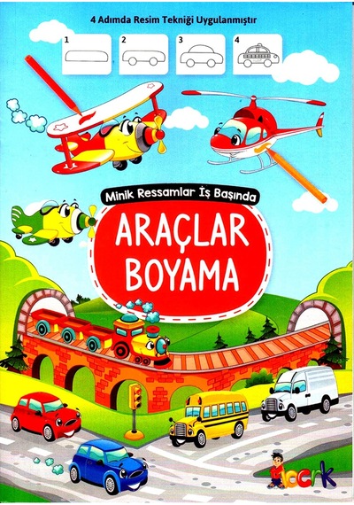 Minik Ressamlar İş Başında Resim Ve Çizgi Öğretici Araçlar Boyama