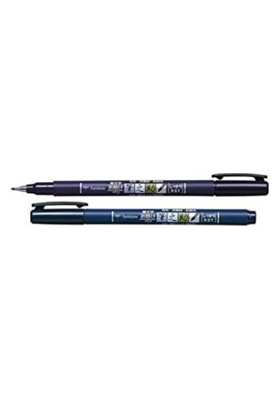 Tombow Ws-bh-1p Fudenosuke Sert Uçlu Fırça Kalemi - Siyah