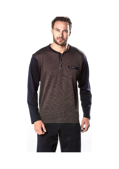 Pierre Cardin Jakarlı 2Li Penye Pijama Takımı 5033