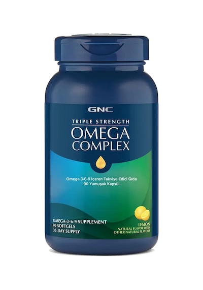 Gnc Triple Strength Omega Complex 90 Yumuşak Kapsül
