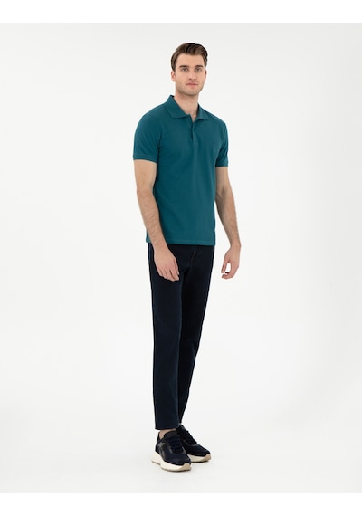 Pierre Cardin Erkek Zümrüt Tişört Basic 50306448-vr055 Zümrüt