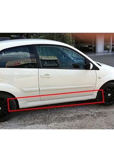 Ford Fiesta St Marşpiyel Fiberglass Boyasız