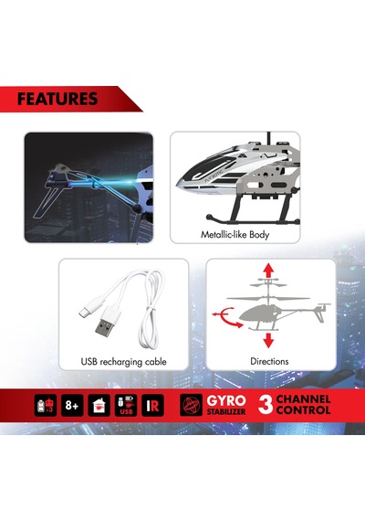 Silverit Flybotic Sky Aurora Helikopter 84568