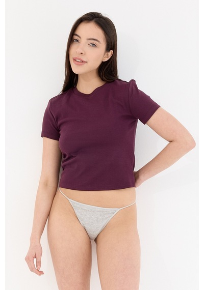 Air Gri String Külot Gri