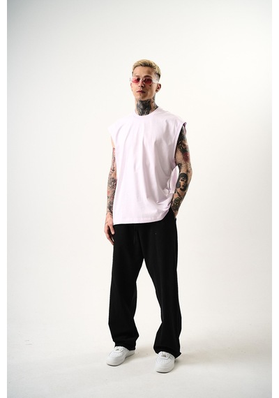 Respire Erkek Basic Tank Top Atlet Lila