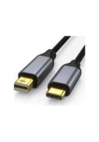 Daytona K-02 Type-C To Mini Display Port Görüntü Aktarım Kablosu