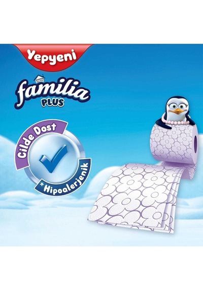 Plus Parfümlü Tuvalet Kağıdı Jumbo Paket 96 Rulo