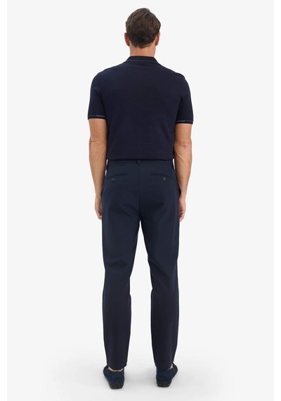Defacto Tailored Regular Fit Kısa Paça Pantolon F1672ax25aunv64 Lacivert