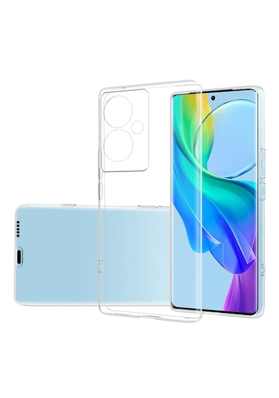 Realme Note 60 Zore Şeffaf Süper Silikon Kapak