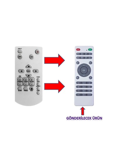 Casio Yt 140 / Yt 150 / Yt141 Projeksiyon Kumandası
